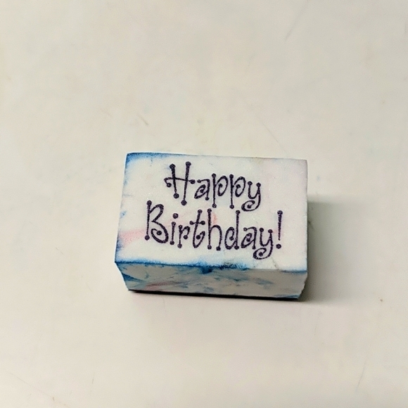 Happy Birthday Mini Stamp - Picture 1 of 6
